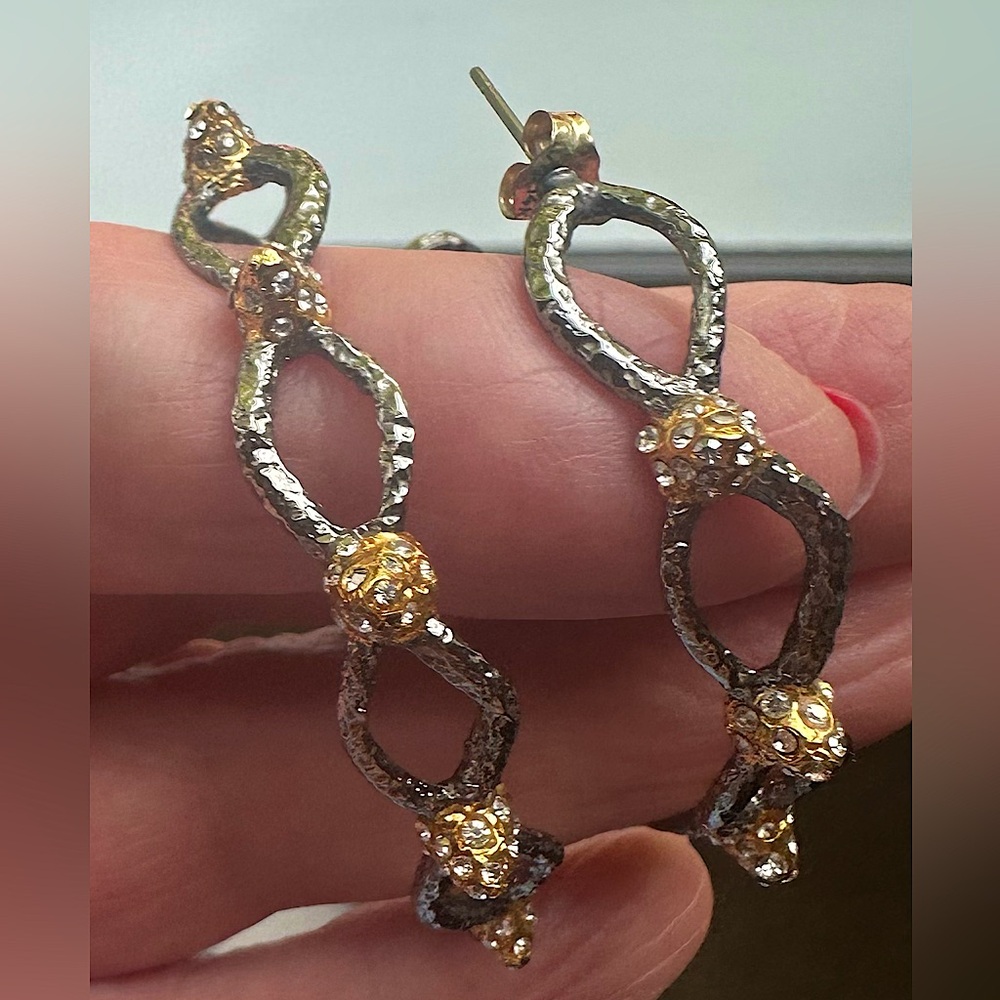 Alexis Bittar Siyabona Spike Hoop Earrings